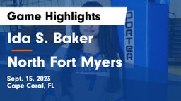 Ida S. Baker  vs North Fort Myers   Game Highlights - Sept. 15, 2023