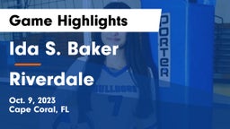 Ida S. Baker  vs Riverdale  Game Highlights - Oct. 9, 2023