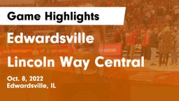 Edwardsville  vs Lincoln Way Central Game Highlights - Oct. 8, 2022