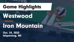 Westwood  vs Iron Mountain  Game Highlights - Oct. 24, 2023