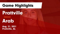 Prattville  vs Arab  Game Highlights - Aug. 21, 2021