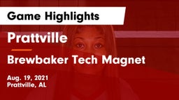 Prattville  vs Brewbaker Tech Magnet  Game Highlights - Aug. 19, 2021