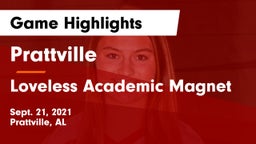 Prattville  vs Loveless Academic Magnet  Game Highlights - Sept. 21, 2021