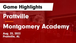 Prattville  vs Montgomery Academy  Game Highlights - Aug. 23, 2022