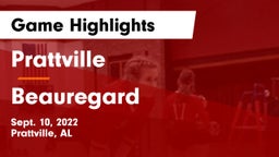 Prattville  vs Beauregard  Game Highlights - Sept. 10, 2022