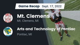Recap: Mt. Clemens  vs. Arts and Technology of Pontiac 2022
