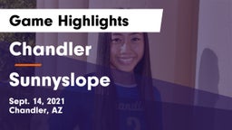 Chandler  vs Sunnyslope  Game Highlights - Sept. 14, 2021