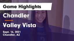 Chandler  vs Valley Vista  Game Highlights - Sept. 16, 2021