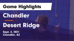 Chandler  vs Desert Ridge  Game Highlights - Sept. 4, 2021