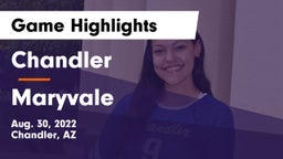 Chandler  vs Maryvale  Game Highlights - Aug. 30, 2022