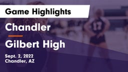 Chandler  vs Gilbert High  Game Highlights - Sept. 2, 2022