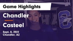 Chandler  vs Casteel  Game Highlights - Sept. 8, 2022