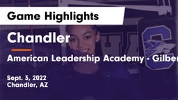 Chandler  vs American Leadership Academy - Gilbert  Game Highlights - Sept. 3, 2022