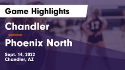 Chandler  vs Phoenix North  Game Highlights - Sept. 14, 2022