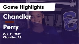 Chandler  vs Perry   Game Highlights - Oct. 11, 2022