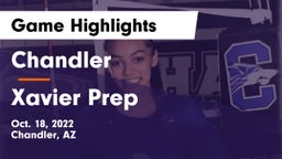 Chandler  vs Xavier Prep Game Highlights - Oct. 18, 2022