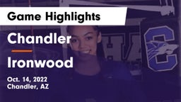 Chandler  vs Ironwood  Game Highlights - Oct. 14, 2022