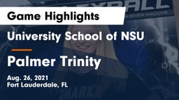 University School of NSU vs Palmer Trinity  Game Highlights - Aug. 26, 2021