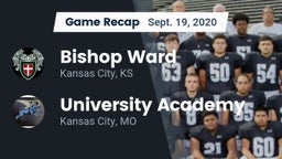 Recap: Bishop Ward  vs. University Academy 2020