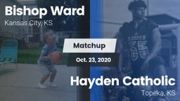 Matchup: Bishop Ward High vs. Hayden Catholic  2020