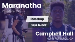 Matchup: Maranatha High vs. Campbell Hall  2019