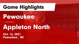 Pewaukee  vs Appleton North  Game Highlights - Oct. 16, 2021