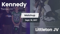 Matchup: Kennedy  vs. Littleton  JV 2017