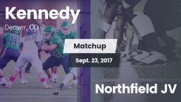 Matchup: Kennedy  vs. Northfield  JV 2017