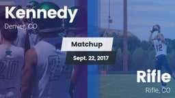 Matchup: Kennedy  vs. Rifle  2017