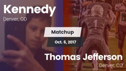Matchup: Kennedy  vs. Thomas Jefferson  2017