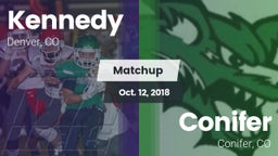 Matchup: Kennedy  vs. Conifer  2018