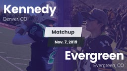 Matchup: Kennedy  vs. Evergreen  2019