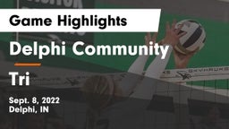 Delphi Community  vs Tri  Game Highlights - Sept. 8, 2022