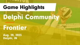 Delphi Community  vs Frontier  Game Highlights - Aug. 28, 2023