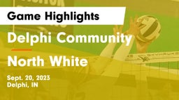 Delphi Community  vs North White  Game Highlights - Sept. 20, 2023