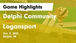 Delphi Community  vs Logansport  Game Highlights - Oct. 2, 2023