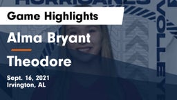 Alma Bryant  vs Theodore  Game Highlights - Sept. 16, 2021