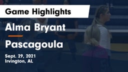 Alma Bryant  vs Pascagoula  Game Highlights - Sept. 29, 2021