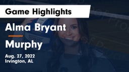Alma Bryant  vs Murphy Game Highlights - Aug. 27, 2022