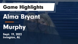 Alma Bryant  vs Murphy  Game Highlights - Sept. 19, 2022
