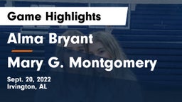 Alma Bryant  vs Mary G. Montgomery  Game Highlights - Sept. 20, 2022