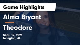 Alma Bryant  vs Theodore  Game Highlights - Sept. 19, 2023