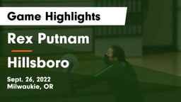 Rex Putnam  vs Hillsboro  Game Highlights - Sept. 26, 2022
