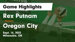 Rex Putnam  vs Oregon City  Game Highlights - Sept. 16, 2023