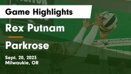 Rex Putnam  vs Parkrose  Game Highlights - Sept. 20, 2023