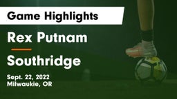 Rex Putnam  vs Southridge  Game Highlights - Sept. 22, 2022