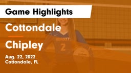 Cottondale  vs Chipley  Game Highlights - Aug. 22, 2022