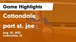 Cottondale  vs port st. joe  Game Highlights - Aug. 25, 2022