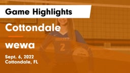 Cottondale  vs wewa Game Highlights - Sept. 6, 2022