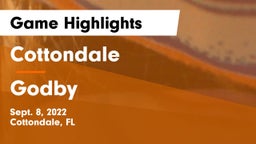Cottondale  vs Godby  Game Highlights - Sept. 8, 2022
